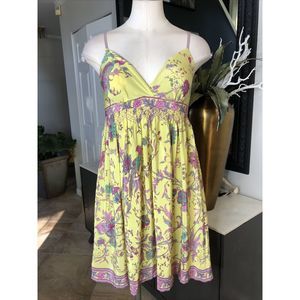 Plenty Silk Spaghetti Strap Above Knee Dress 2